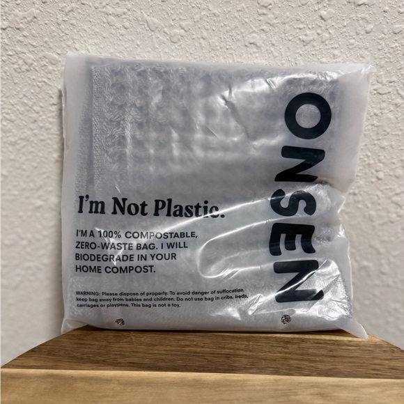 NEW Onsen Face Towels | Cinder Grey | 100% Supima Cotton Waffle Weave - Picture 3 of 15